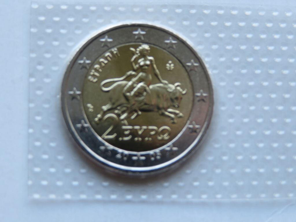 Grecja - 2 euro 2003, rzadka