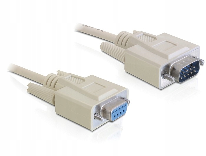 Przewód kabel RS-232 Delock 2.0m biały