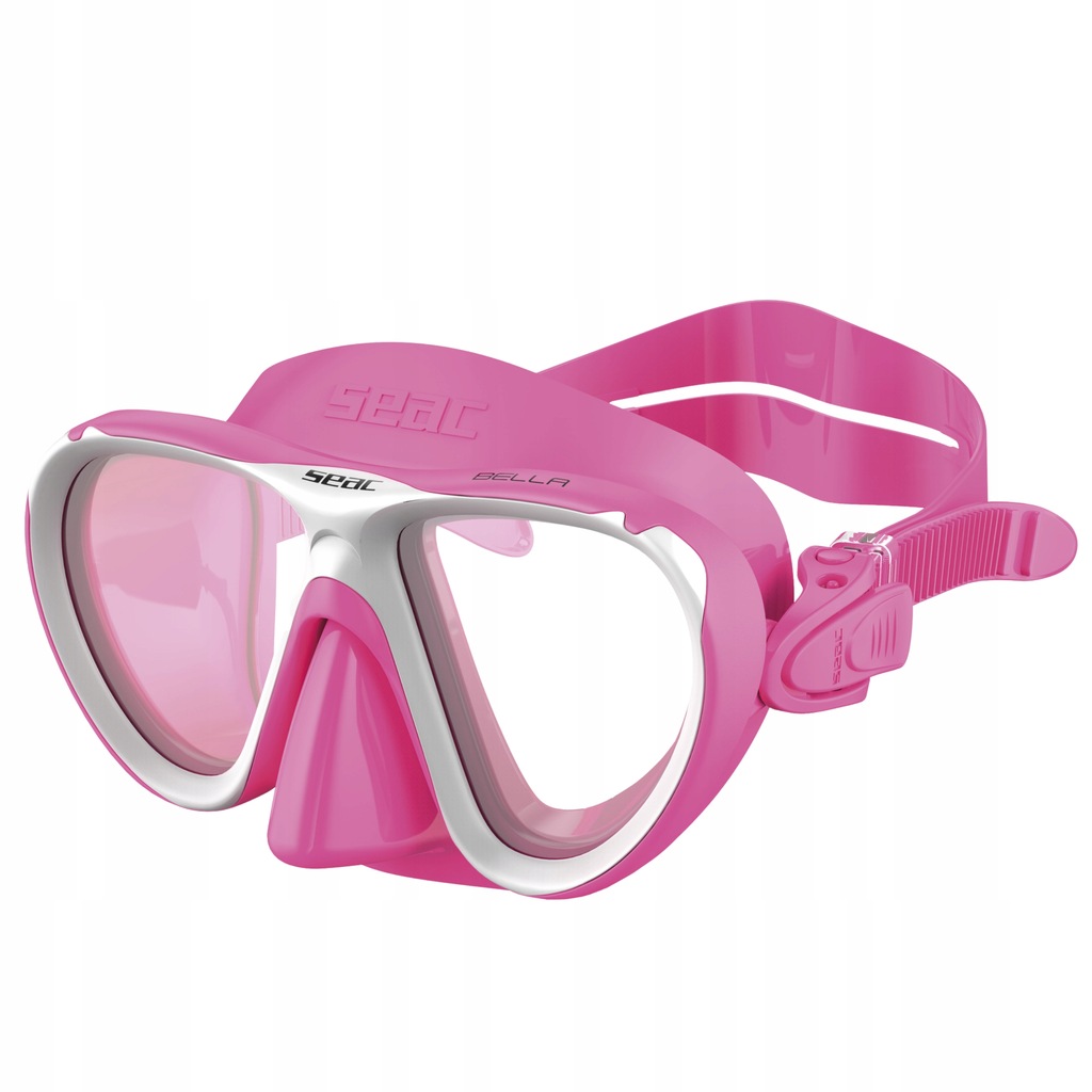 Maska do nurkowania dla dzieci od 3 do 8 lat SEAC BELLA różowa