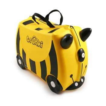 Walizka Trunki Pszczółka TRU-B044 żółto-czarna