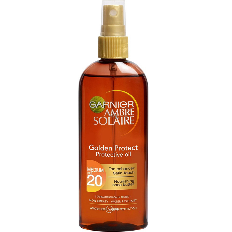 Garnier Ambre Solaire Olejek do opalania SPF 20 - 12175919147 ...