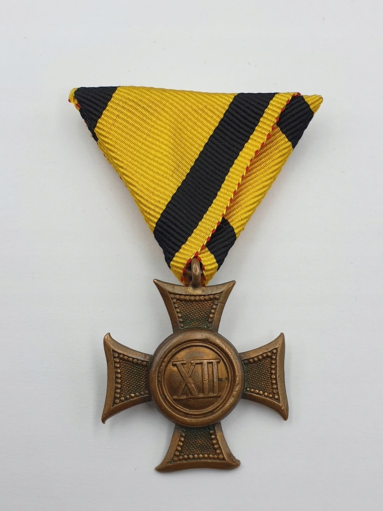 Krzyż za Długoletnią Służbę XII lat wyd. 1890-1913