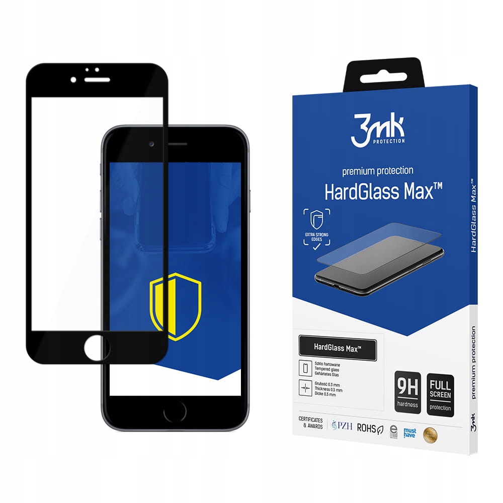 Szkło hartowane do iPhone 6 / 6s 3mk HardGlass Max