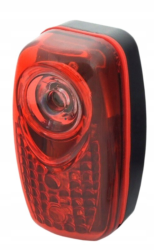 Diodowa tylna lampa rowerowa JY-6001 z diodą 0,5 W