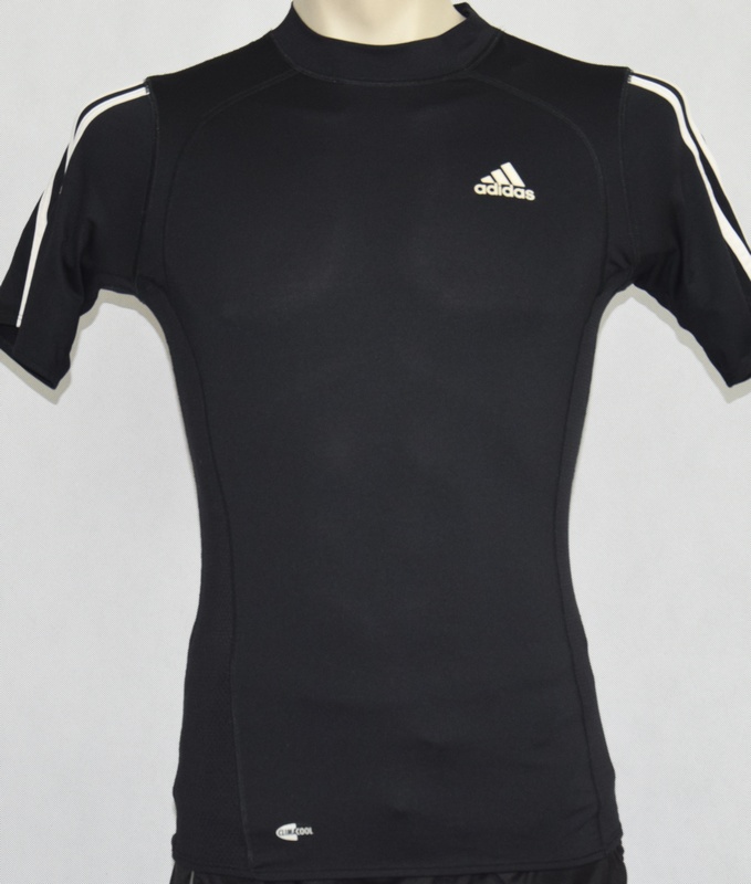 ADIDAS CZARNA KOSZULKA SPORTOWA CLIMACOOL Z USA L