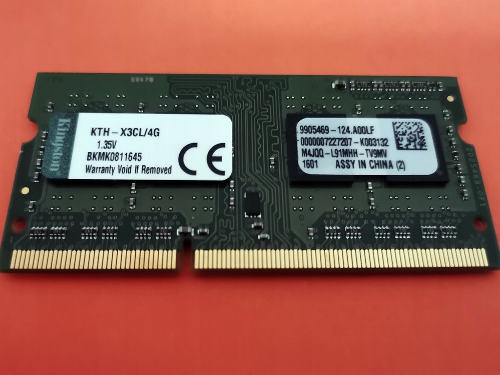 DDR3 4GB KingSton 12800
