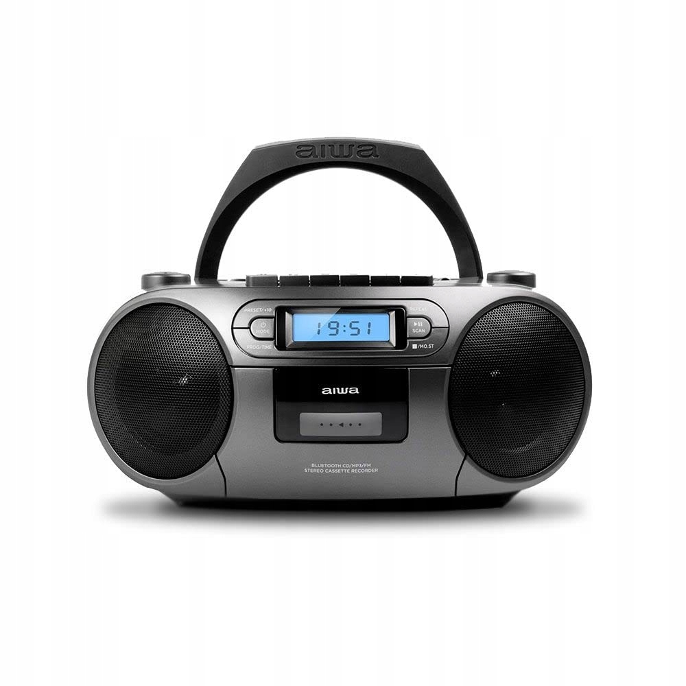 Boombox Radioodtwarzacz KASETOWY, CD, USB,