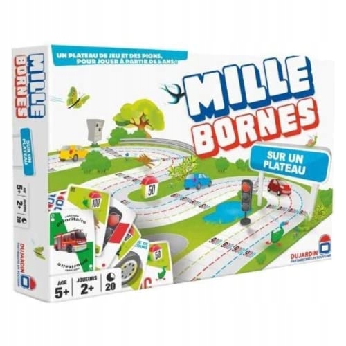 GRA PLANSZOWA WYŚCIGI SAMOCHODOWE MILLE BORNES