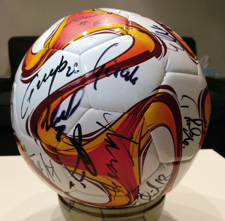 Piłka Autografy Jagiellonia-Reprezentanci Polski