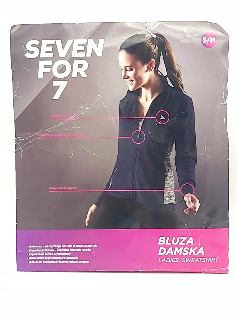 Bluza sportowa damska rozmiar L/XL