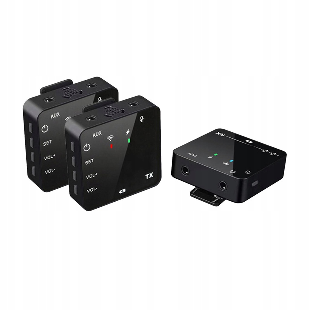 Wireless Microphone Clip Square
