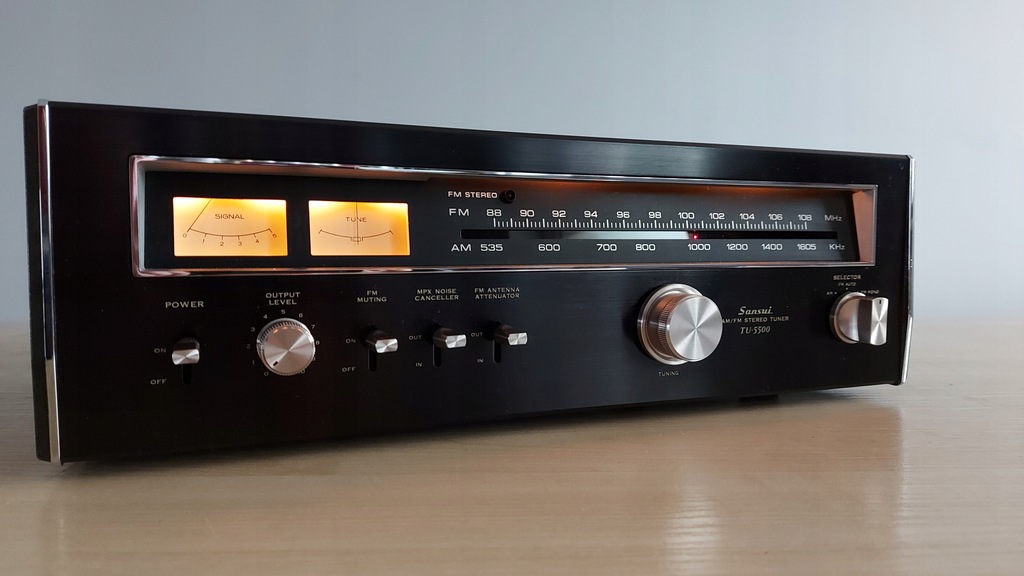 SANSUI TU 5500 tuner vintage PO SERWISIE