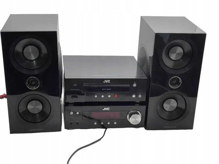 WIEŻA HIFI JVC UX-TB30 GŁOSNIKI SAMSUNG