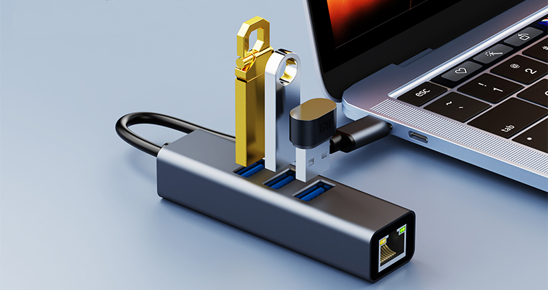 Купить ГИГАБИТНАЯ СЕТЕВАЯ КАРТА USB-C LAN 1000 Мбит/с — RJ45: отзывы, фото, характеристики в интерне-магазине Aredi.ru