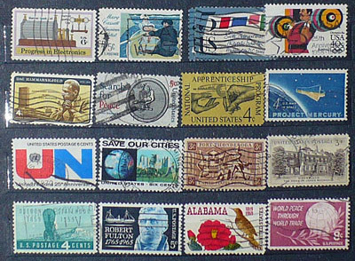 USA - zestaw znaczków (1)