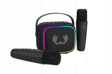 Fresh 'n Rebel ZESTAW KARAOKE BLUETOOTH KARAOKE SET 2 MIKROFONY +GŁOŚNIK