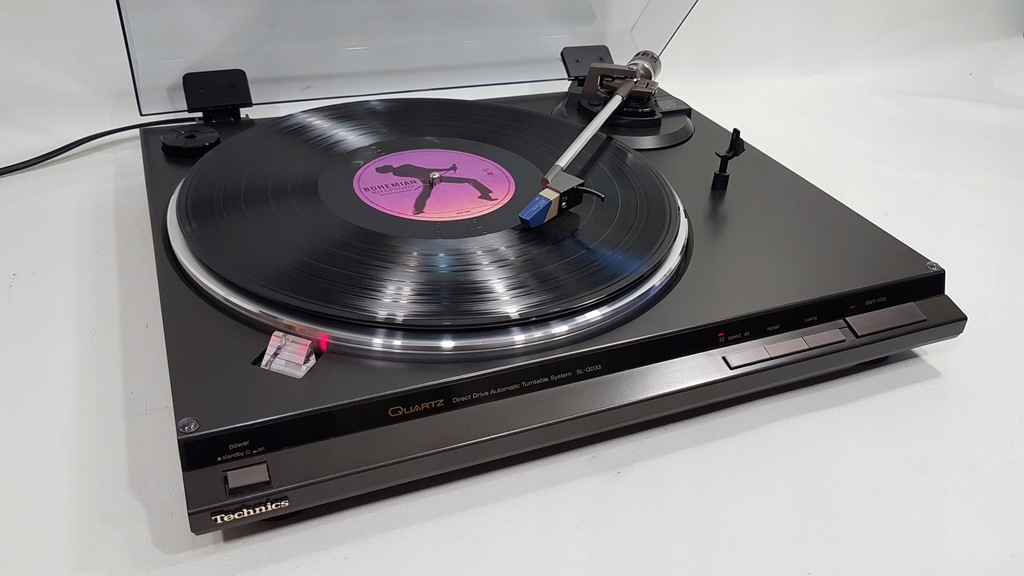 GRAMOFON TECHNICS SL-QD33 / QUARTZ / FULL SERWIS / AUDIOSHOCK / #1