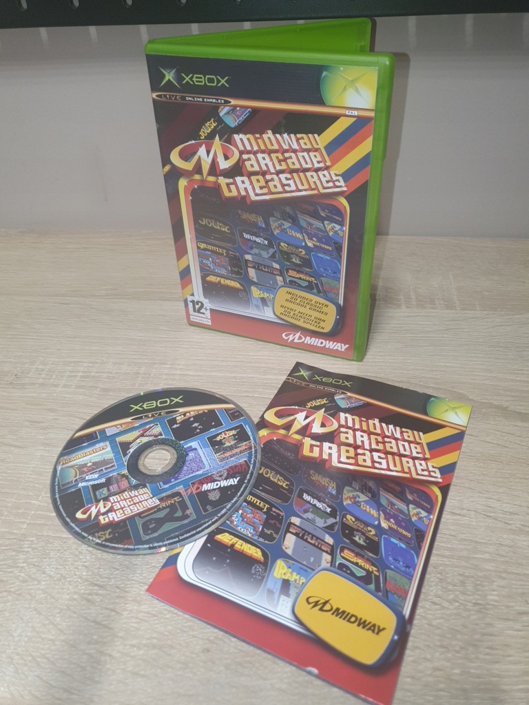 MIDWAY ARCADE TREASURES - XBOX KOMPLET