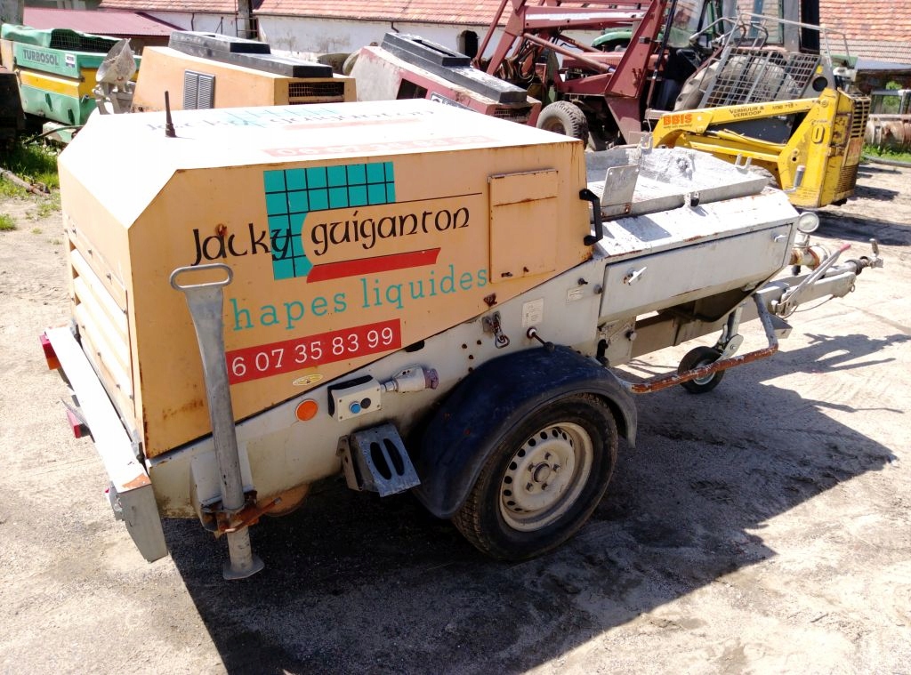 Pompa do betonu Brinkmann FHS 200/3 - wynajem