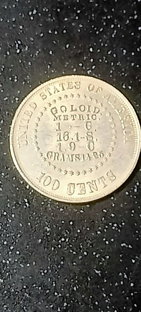 Stany Zjednoczone usa 100 centów 1878