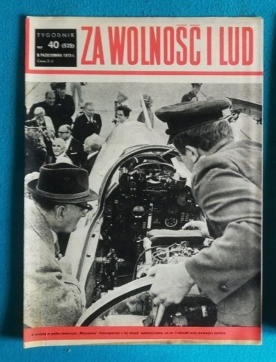 ZA WOLNOŚĆ I LUD 40/1973 - pismo ZBoWiD