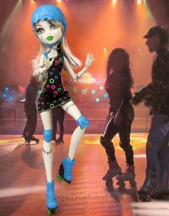Monster High na rolkach Frankie Stein X3672