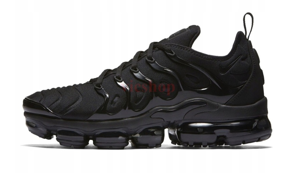 vapor max plus black and blue