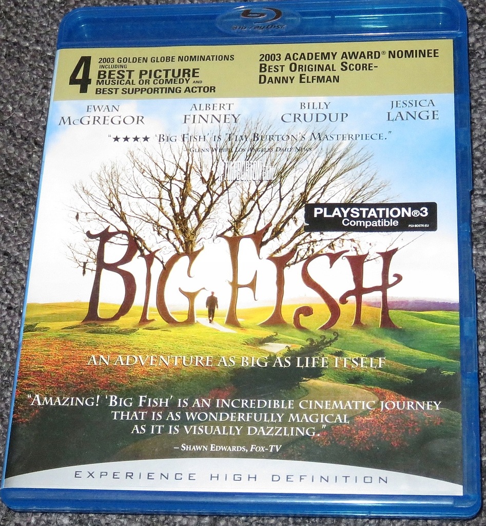 Blu-Ray: Duża ryba (2003) Big Fish