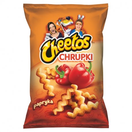 Cheetos Chrupki kukurydziane o smaku papryki 145 g