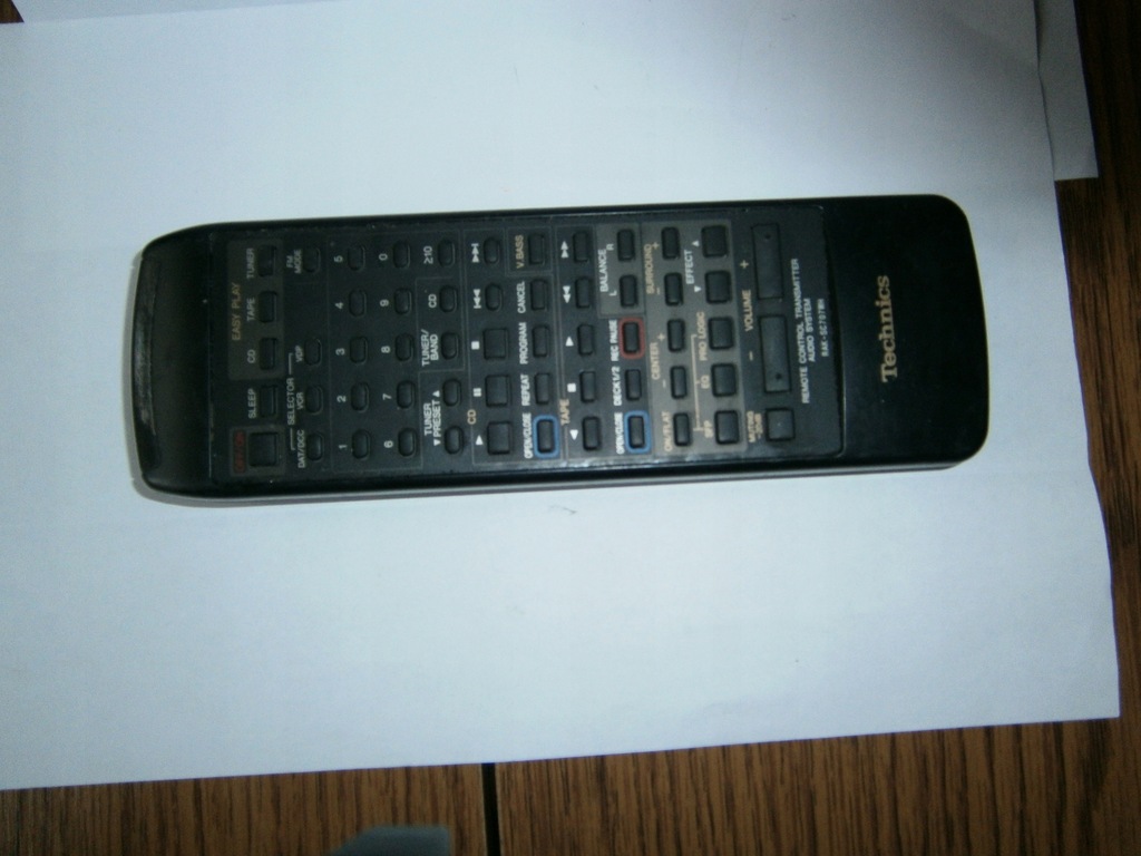 TECHNICS RAK-SC707WH AUDIO SYSTEM / ORYGINAL