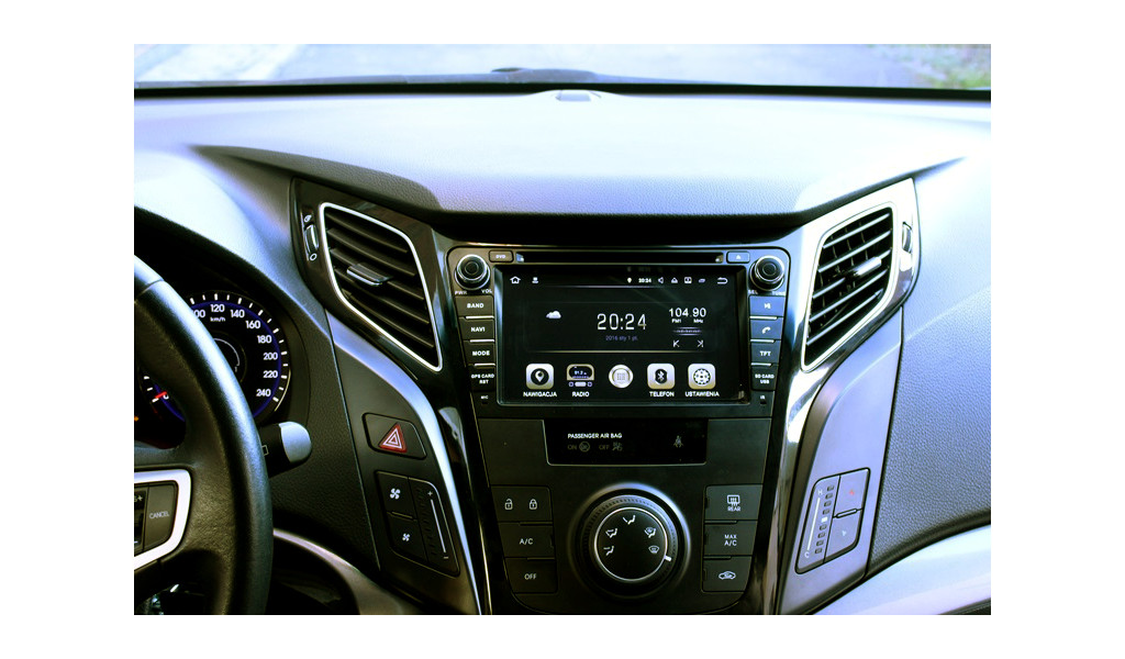 RADIO NAWIGACJA GPS HYUNDAI I40 2011+ ANDROID 8.0