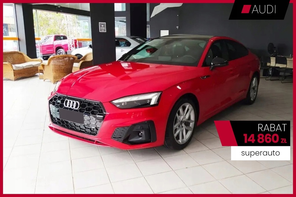 Audi A5 2.0 40 TFSI quattro (204KM) | S LINE | + M