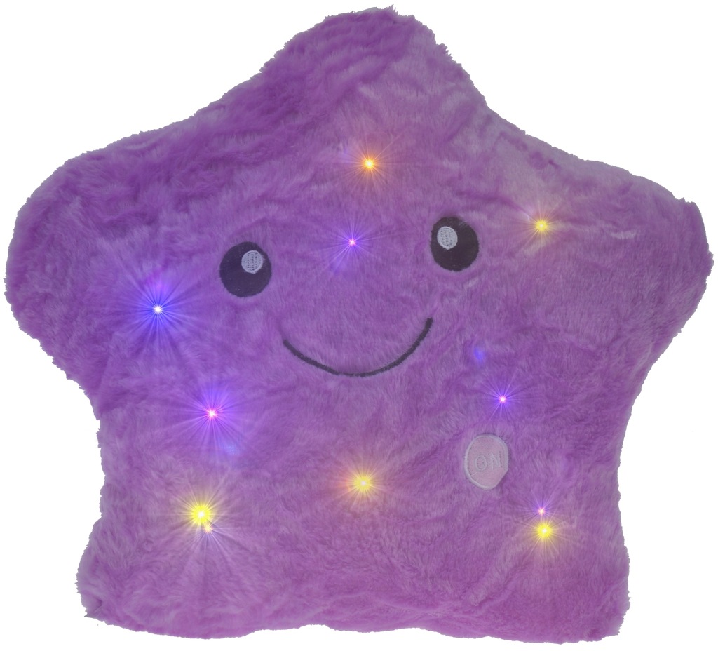 PODUSZKA ŚWIECĄCA LED LAMPKA NOCNA duża maskotka