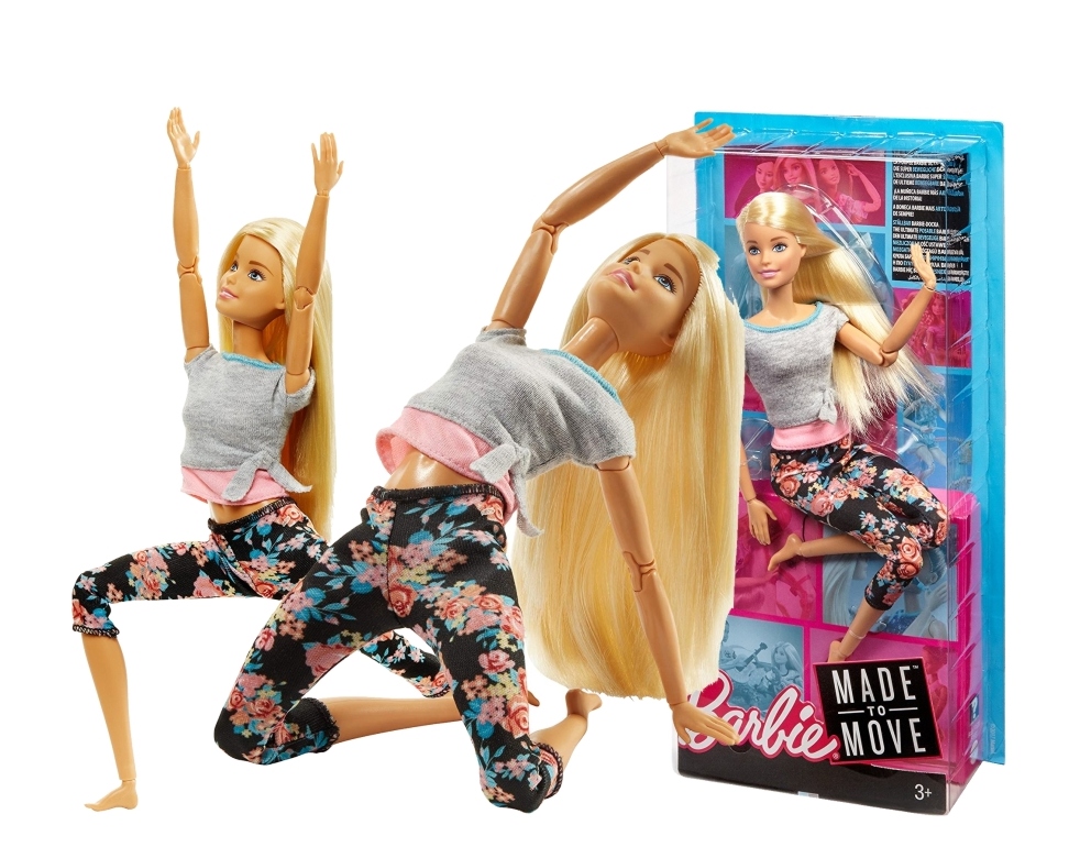BARBIE LALKA MADE TO MOVE KWIECISTE FTG81