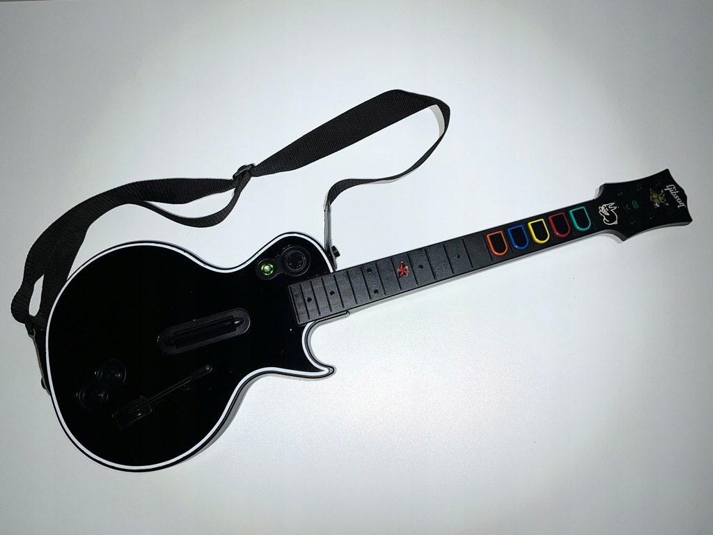 Gitara GUITAR HERO Les Paul Gibson rock band XBOX 360