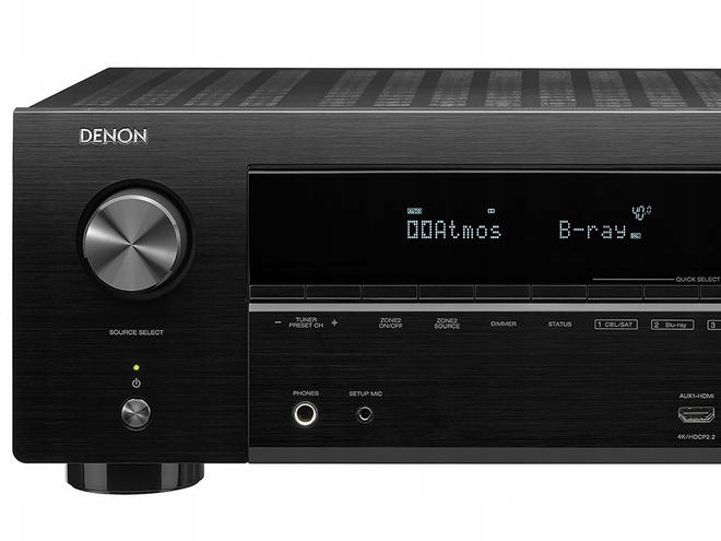 Купить РЕСИВЕР DENON AVR-X2500H, HEOS WI-FI BLUETOOTH: отзывы, фото, характеристики в интерне-магазине Aredi.ru