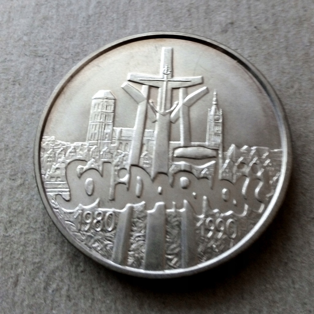 Polska 100000 złotych, 1990 r srebro