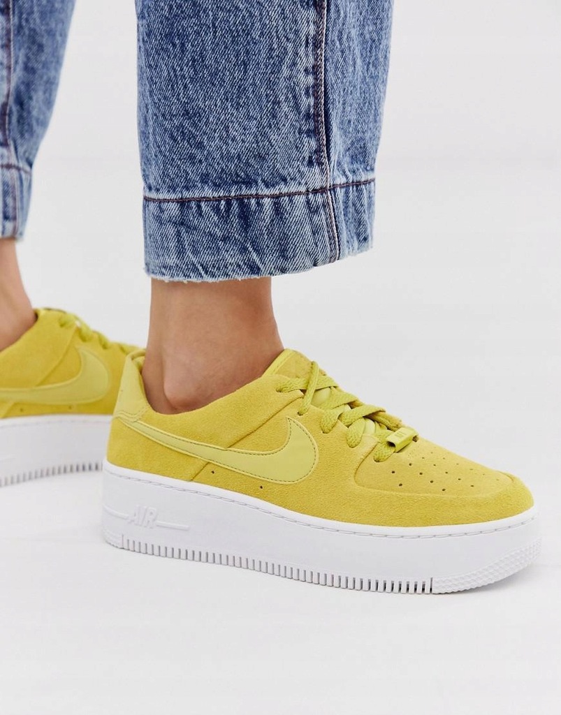 Nike Air Force 1 желтые