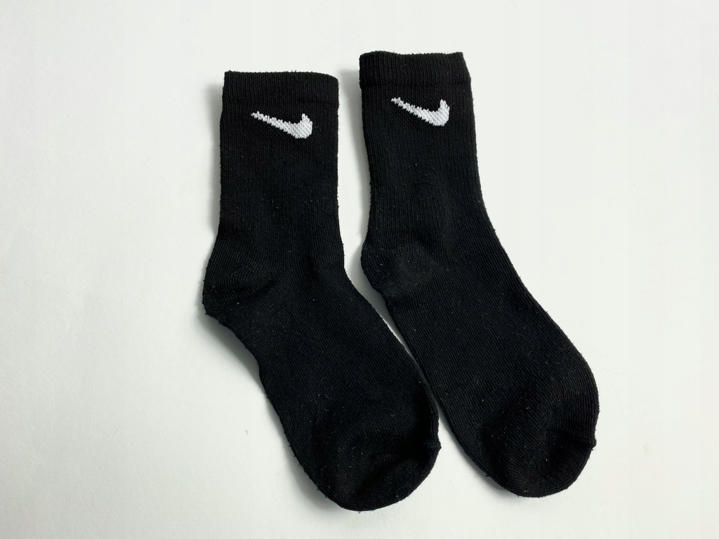 WMA18 Nike czarne skarpety dziecięce