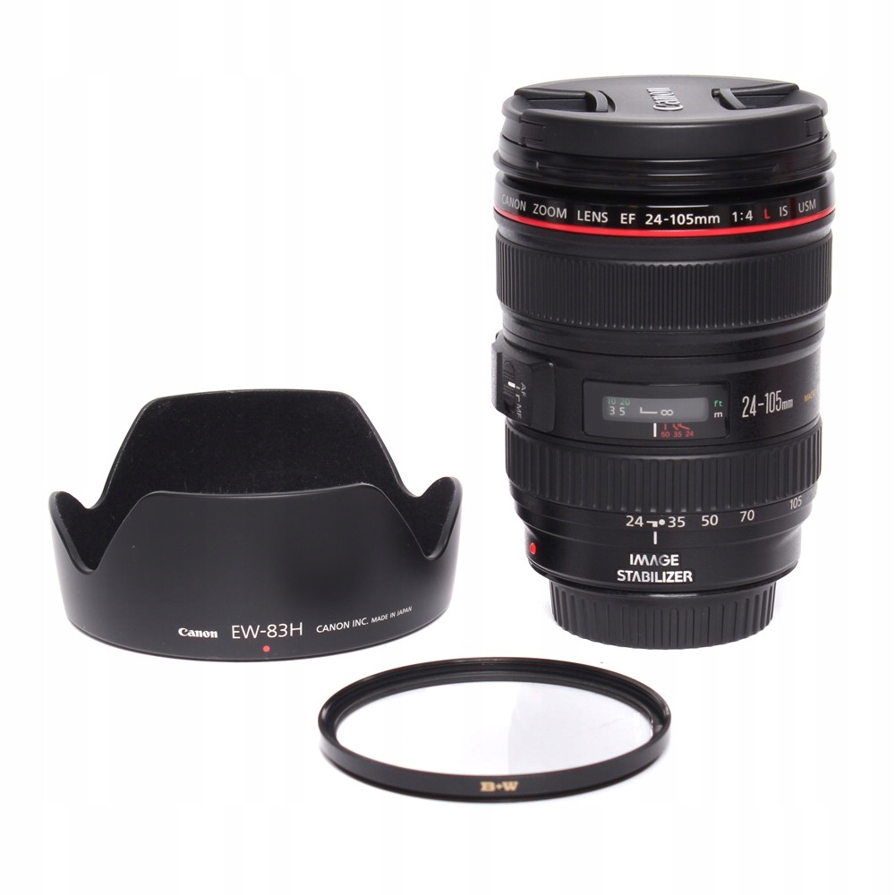 Canon 24-105/4 EF L IS USM JAK FABRYCZNIE NOWY