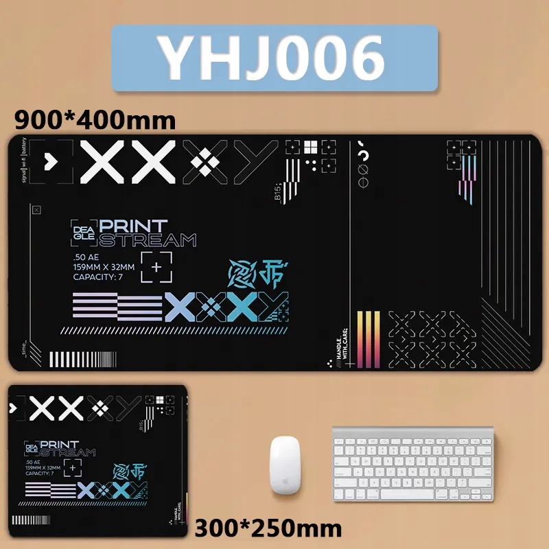 XXL Large Mousepad Keyboard Pad CS GO Print Stream Design Counter Strike