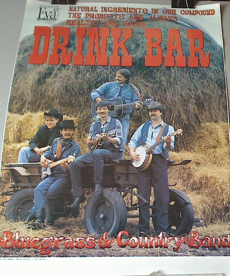 plakat Drink Bar bluegrass country 42x60 (dancop)
