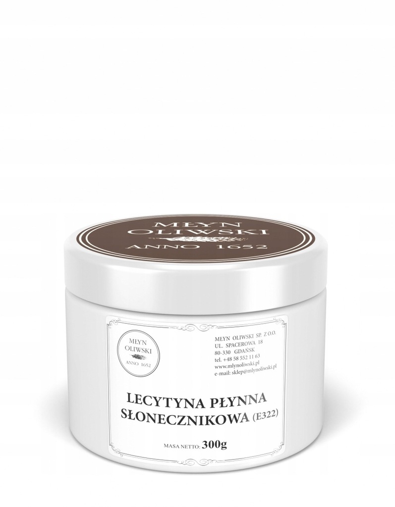 LECYTYNA PŁYNNA SŁONECZNIKOWA 100 % - 300g
