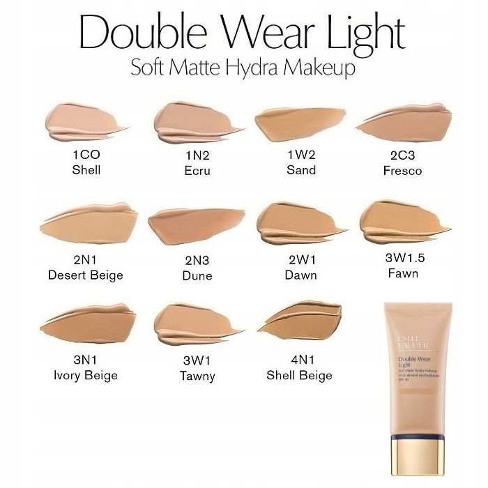 Estee Lauder Double Wear Light Soft Matte 2C3