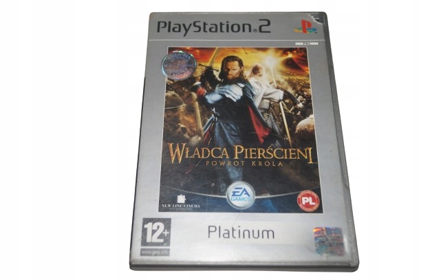 Gra WŁADCA PIERŚCIENI POWRÓT KRÓLA PL PlayStation 2 (PS2)