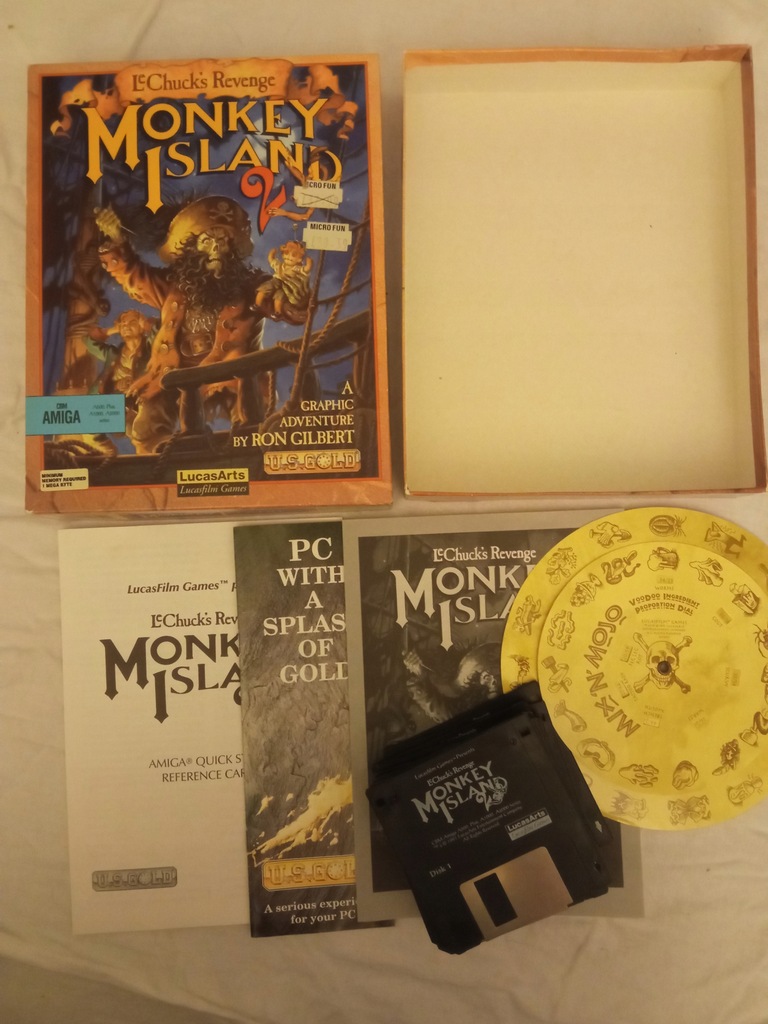 MONKEY ISLAND 2 LECHUCK'S REVENGE BIG BOX ENG AMIGA