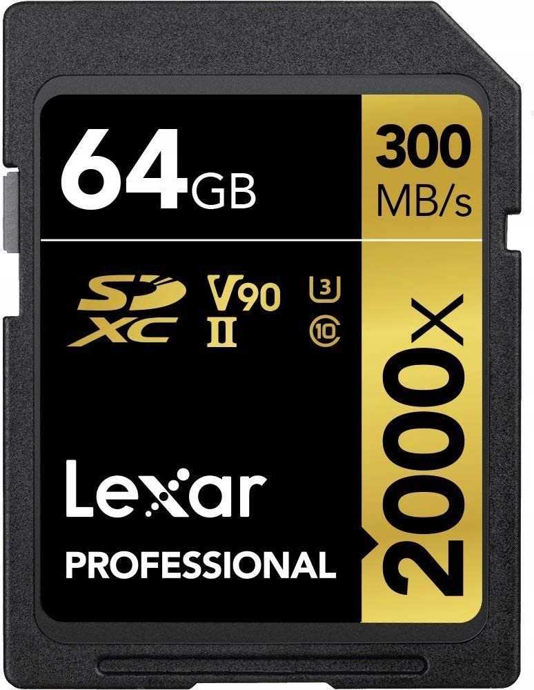 Karta Lexar 64GB Professional 2000x UHS-II V90