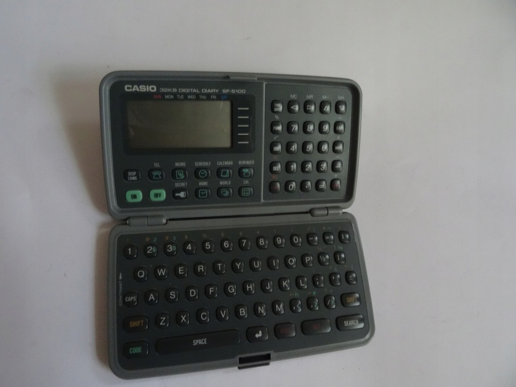 Elektroniczny Notes Menedżerski CASIO SF-5100
