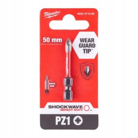 BIT UDAROWY PZ1 L-50MM MILWAUKEE 4932471566