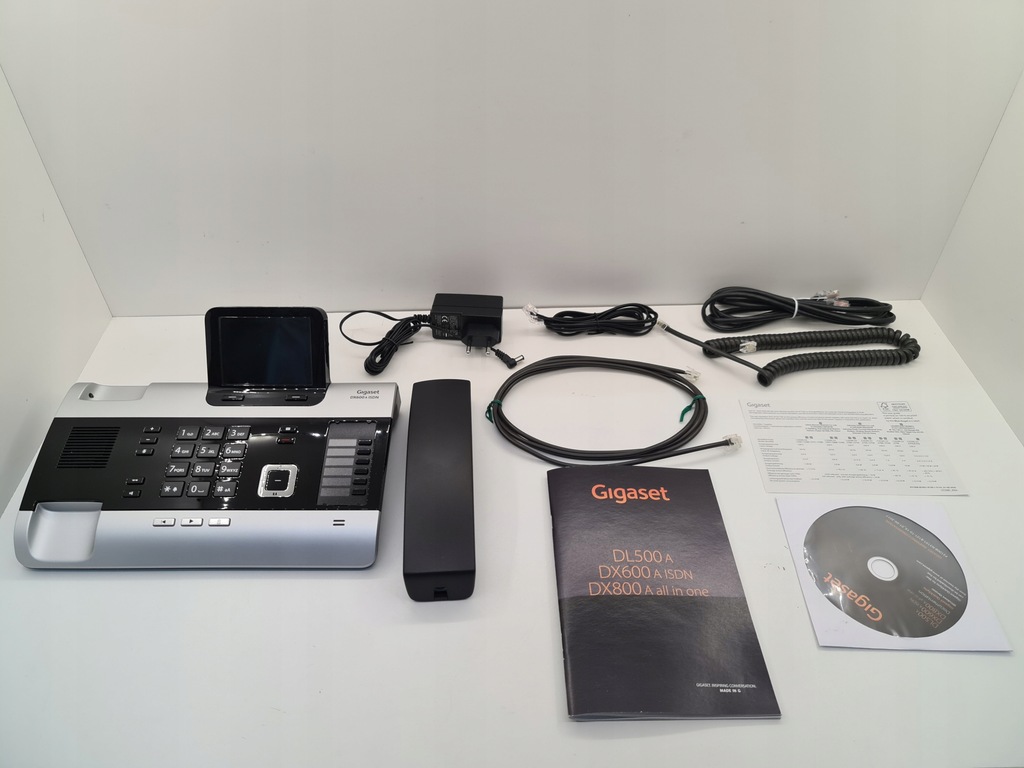 Купить GIGASET DX600A ТЕЛЕФОН ISDN SMS BLUETOOTH СЕКРЕТАРЬ: отзывы, фото, характеристики в интерне-магазине Aredi.ru